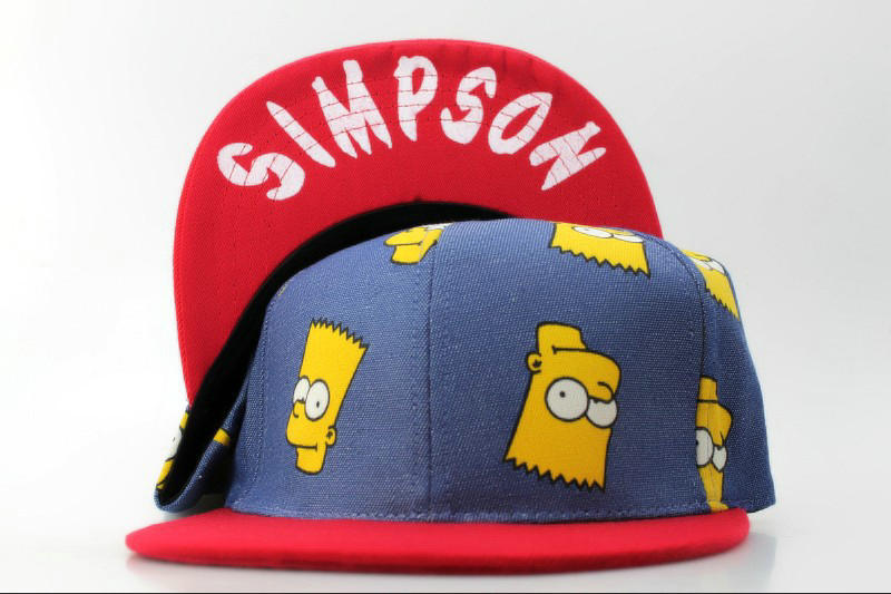 Cartoon Simpson Snapback Hat QH 0721